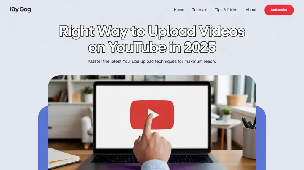 The Right Way to Upload Videos on YouTube in 2025