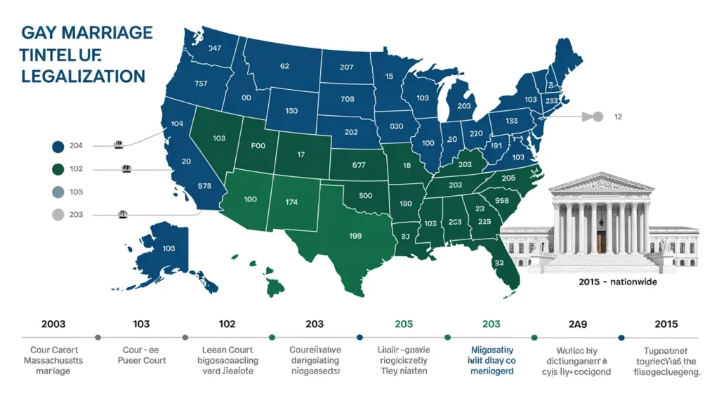 Gay Marriage Laws in the USA
